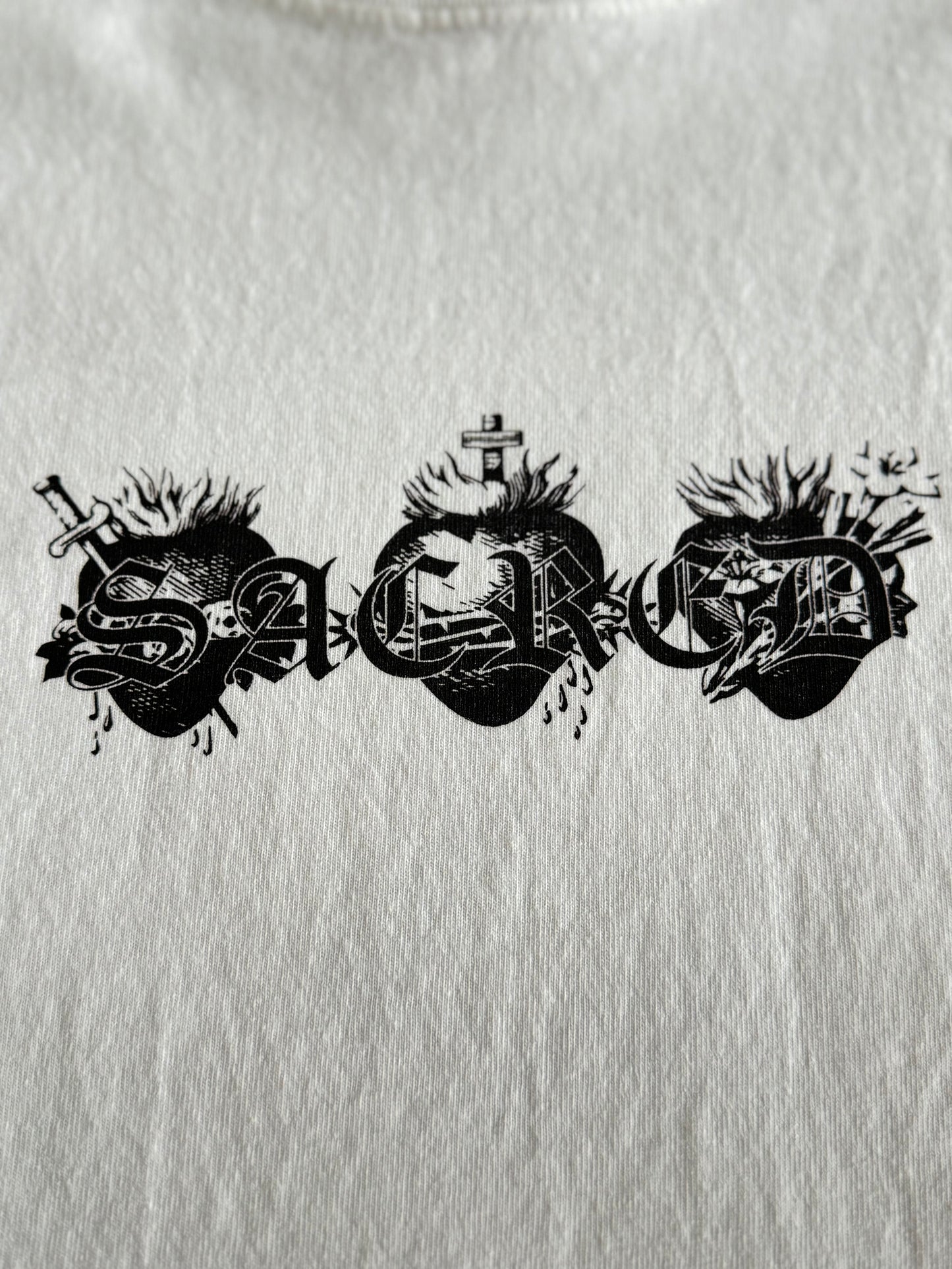 LOVE FOR ALL "HEAVYWEIGHT" LONG SLEEVE IN WHITE